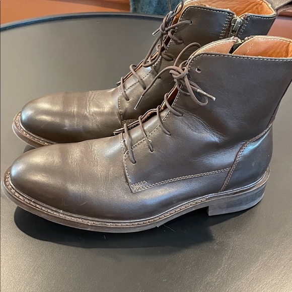 Men's Proxon Mich steel toed dark Brown Leather Boots - Picture 5 of 14